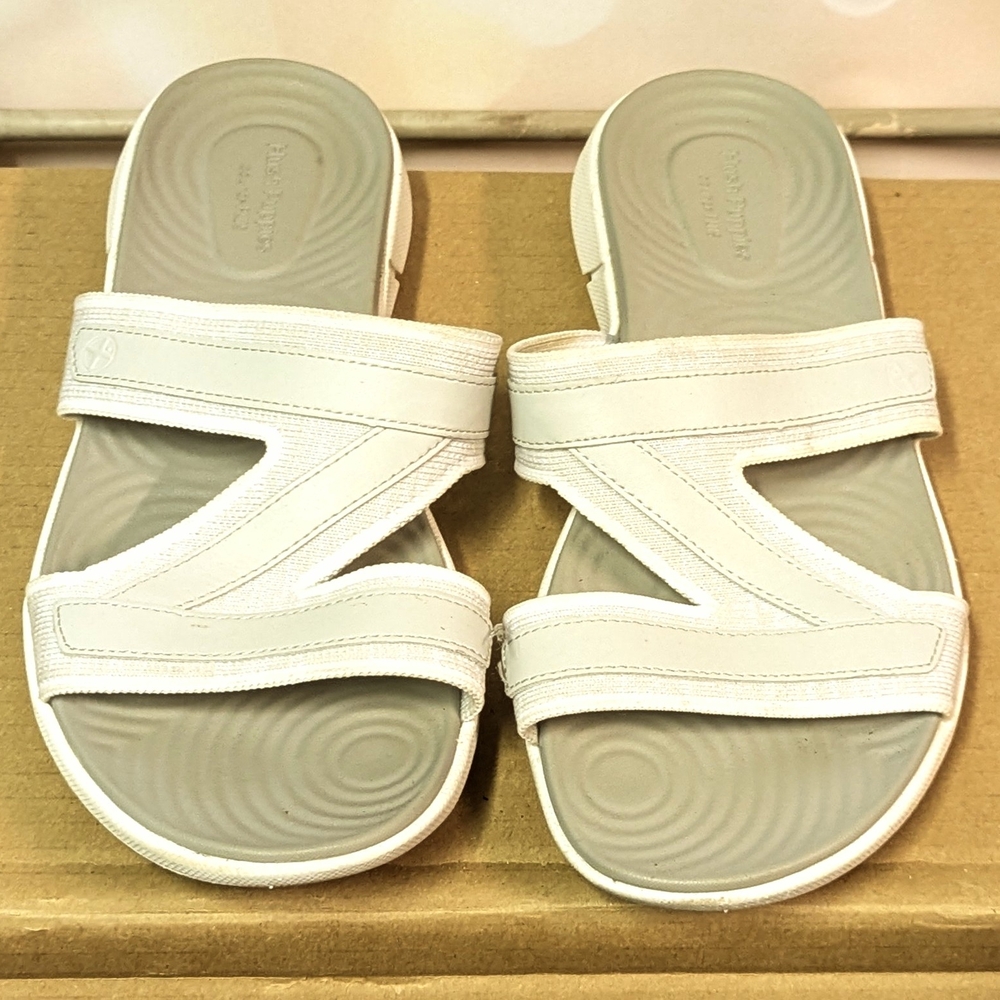 Hush Puppies White Women's Sandals